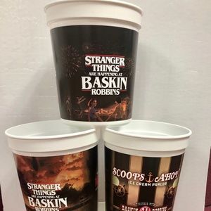 Stranger things quart size container.All 4 for $15
